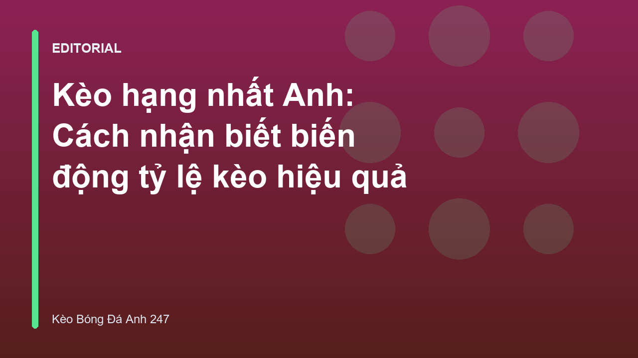 Biểu đồ minh họa biến động tỷ lệ kèo bóng đá
